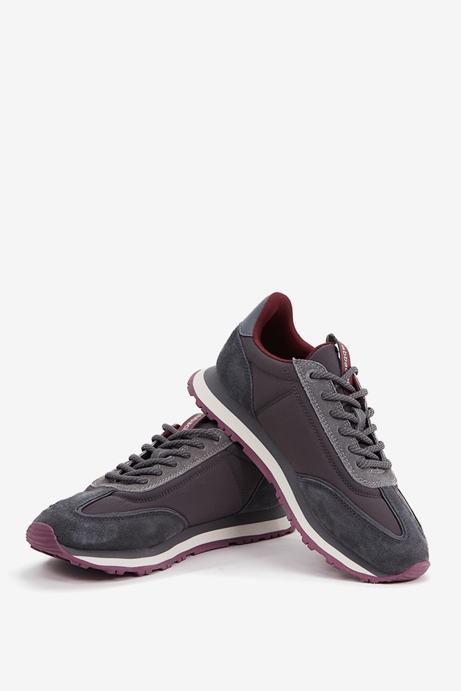 Abbacino Zapatilla de mujer en gris Precio de fábrica