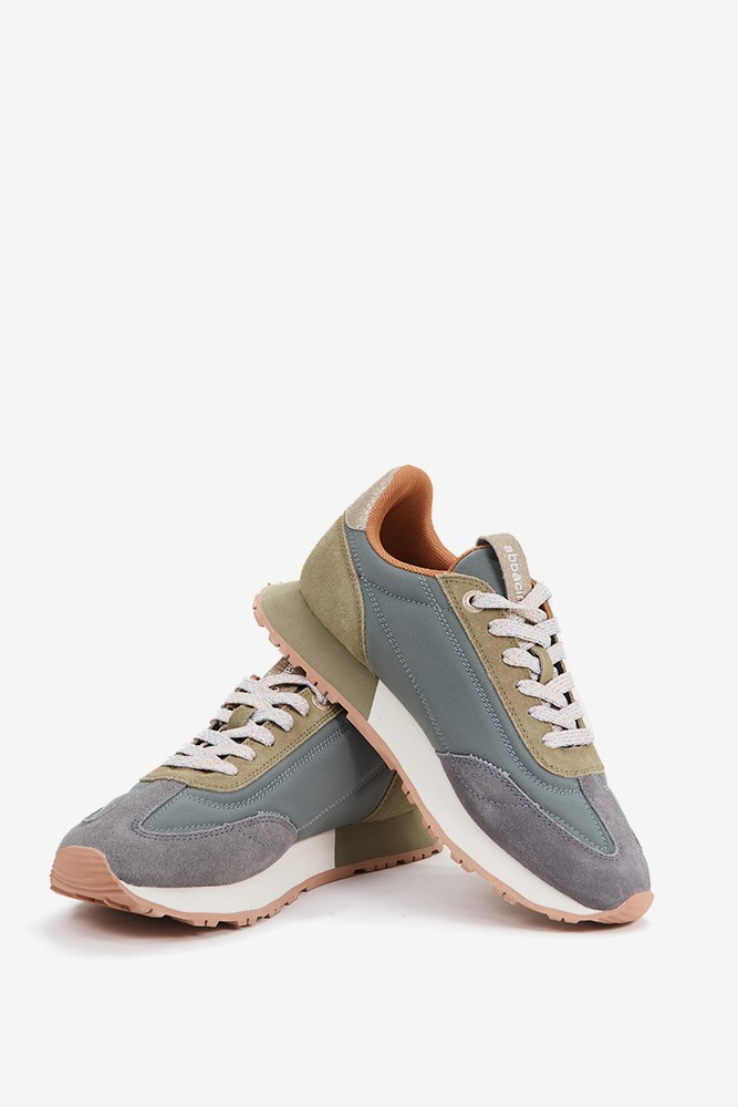 Abbacino Zapatilla de mujer en verde Oferta especial de fábrica