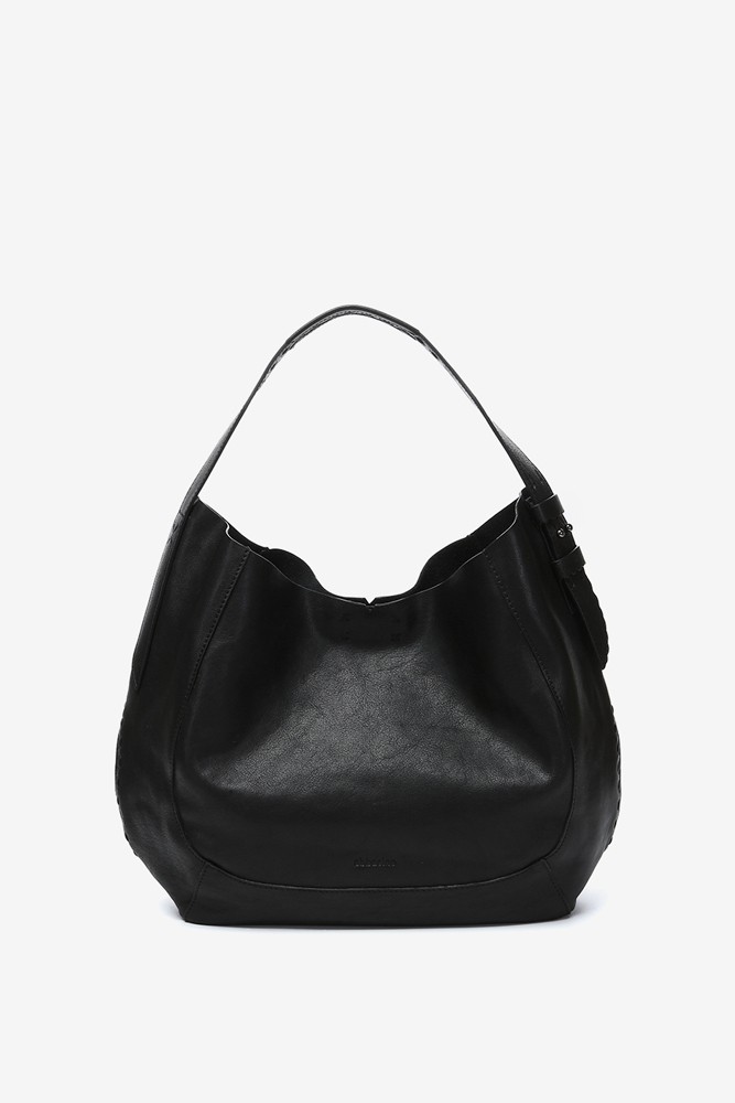 Abbacino Bolso de hombro en piel negra Libre de impuestos