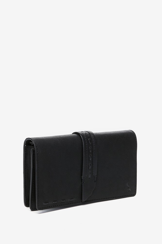 Abbacino Bandolera mini en piel negra Descuento por venta flash