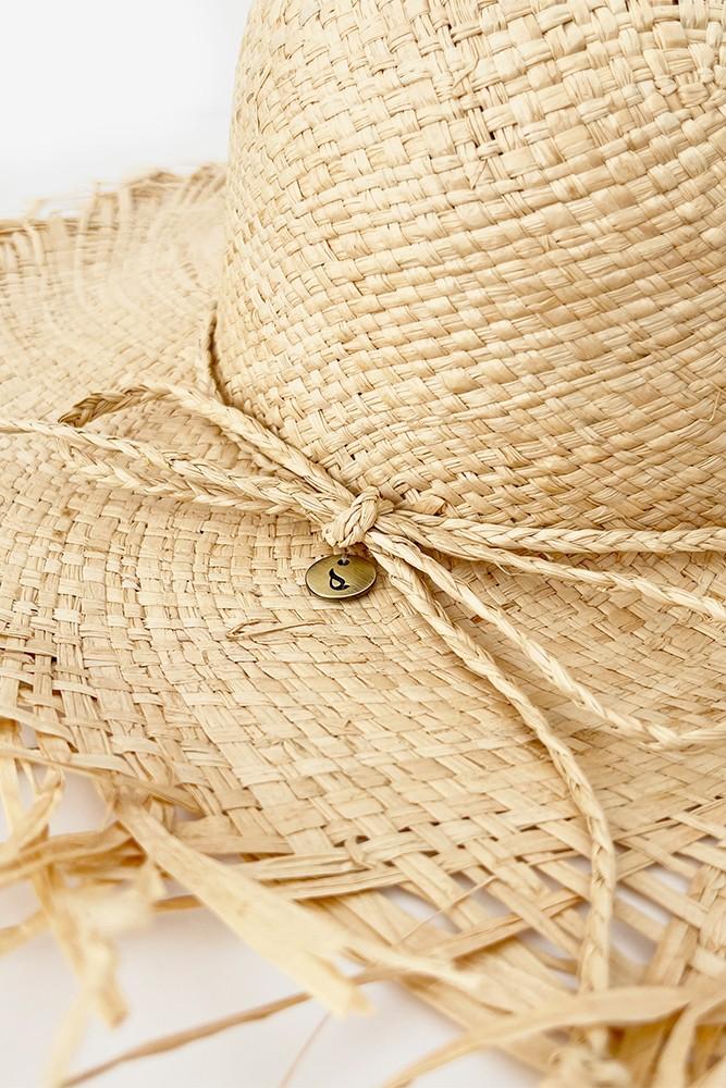 Abbacino Sombrero de paja con lazo en beige Rebajas