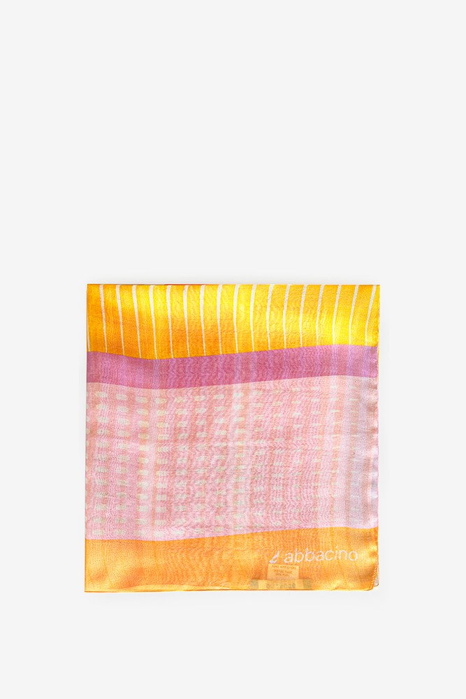 Abbacino Bandana con estampado geométrico naranja Ofertas