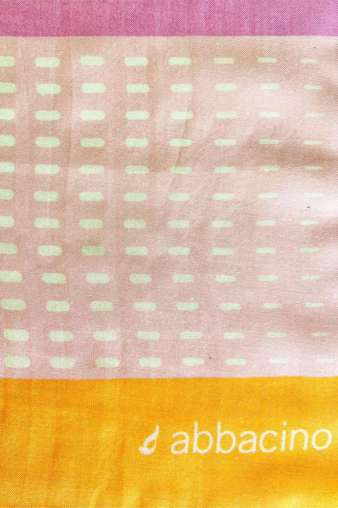 Abbacino Bandana con estampado geométrico naranja Ofertas