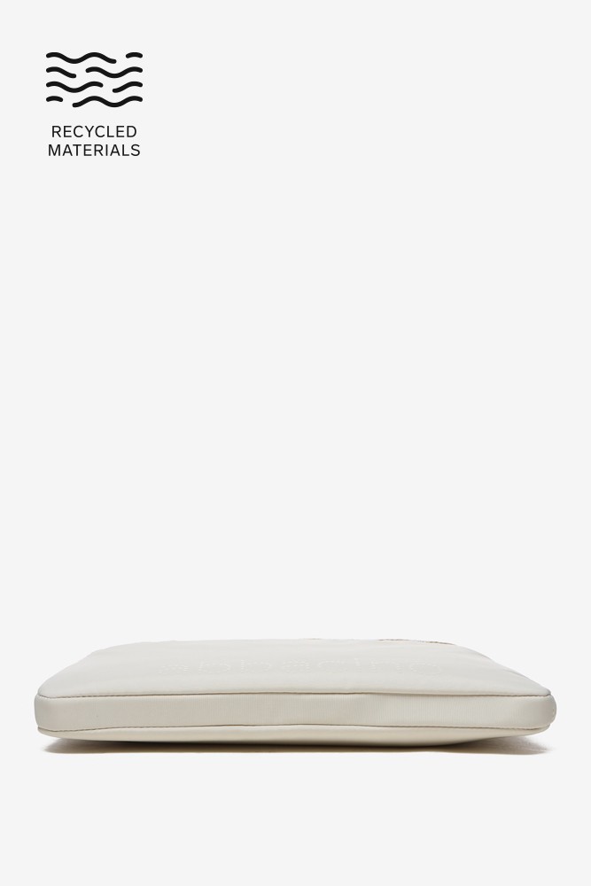 Abbacino Funda para el portátil en tejidos reciclados beige Gran oferta