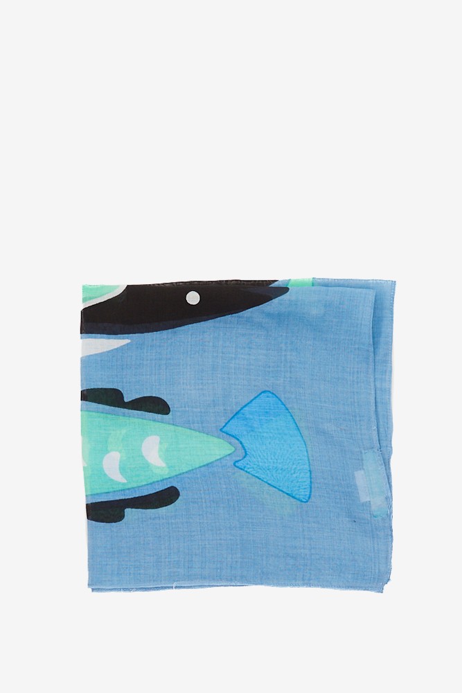Abbacino Bandana con estampado de peces en azul Rebajas online