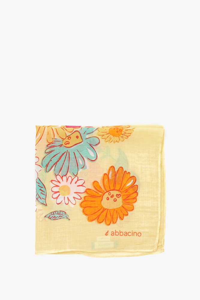 Abbacino Bandana con estampado floral en amarillo Envío gratis