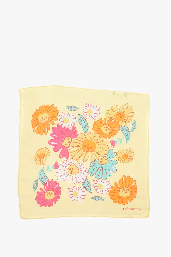 Abbacino Bandana con estampado floral en amarillo Envío gratis