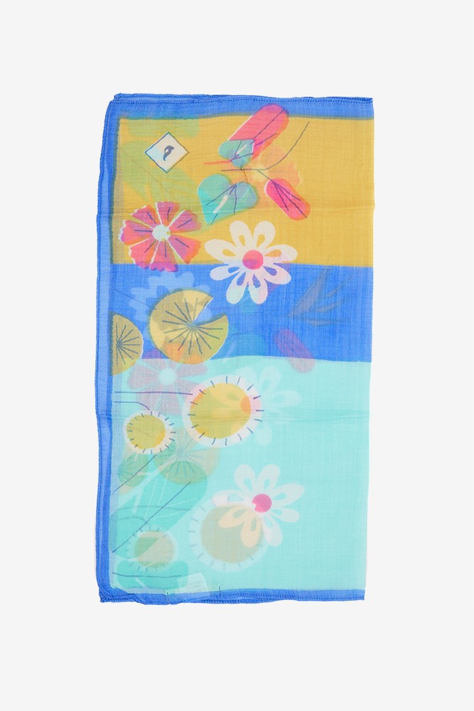 Abbacino Bandana con estampado floral en amarillo Oferta especial
