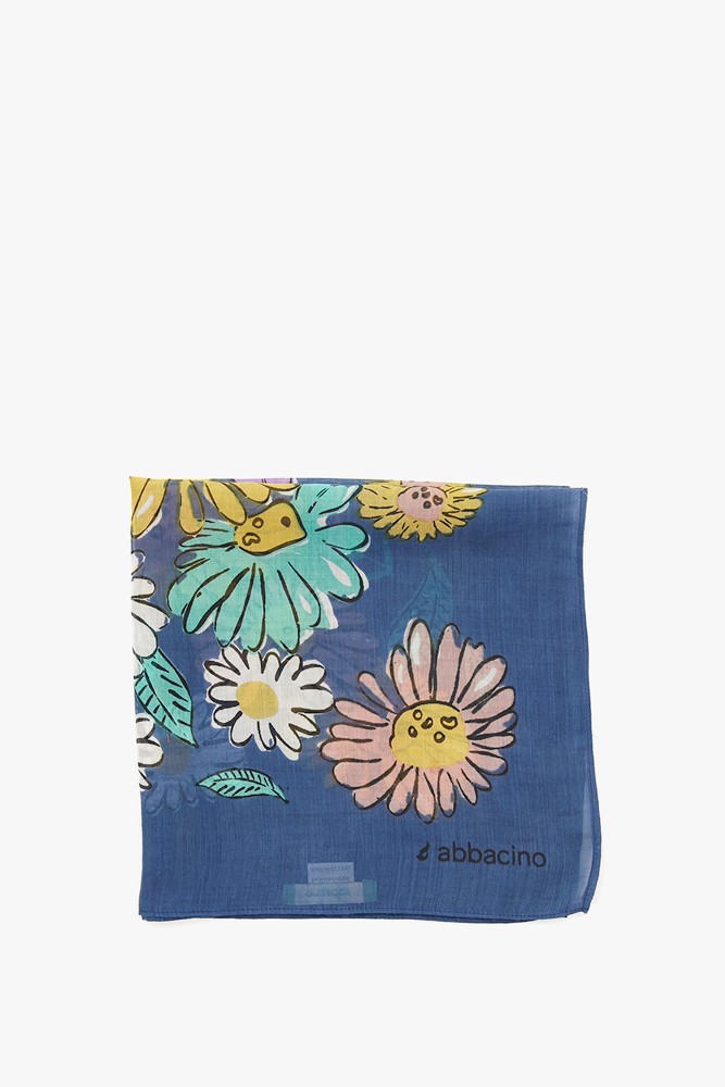 Abbacino Bandana con estampado floral en azul COMPRAR AHORA