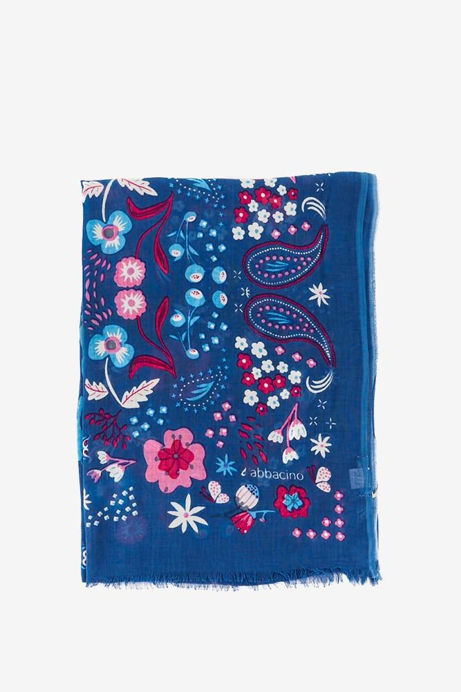 Abbacino Pañuelo de mujer con estampado boho en azul Superdescuento