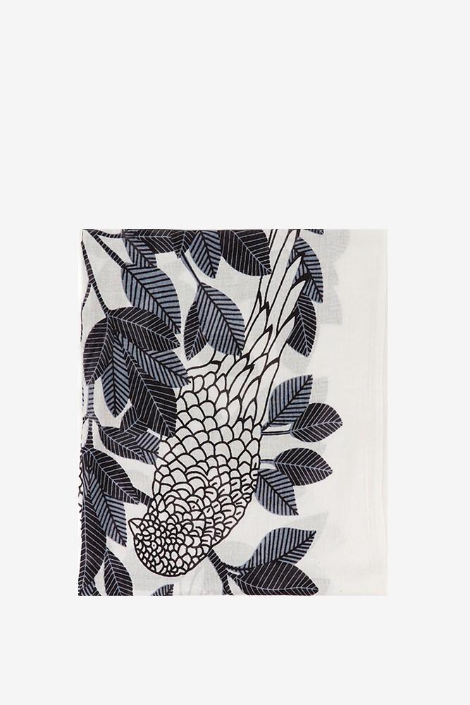 Abbacino Pañuelo de viscosa con estampado natural en tonos grises Precios de Black Friday