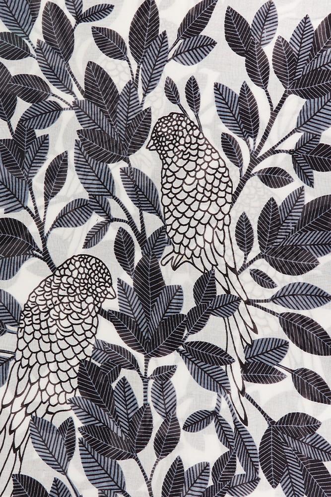 Abbacino Pañuelo de viscosa con estampado natural en tonos grises Precios de Black Friday