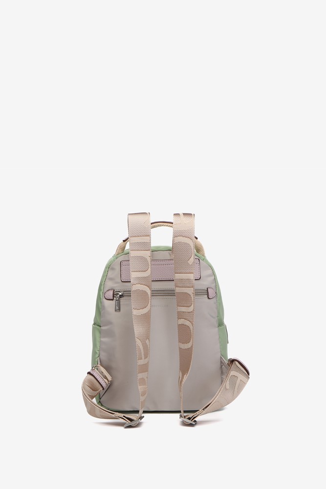 Abbacino Mochila en materiales reciclados en gris Última moda