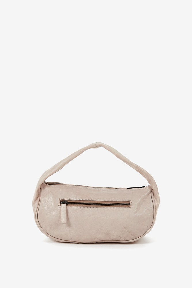 Abbacino Bolso de mano de mujer en piel troquelada beige Outlet online
