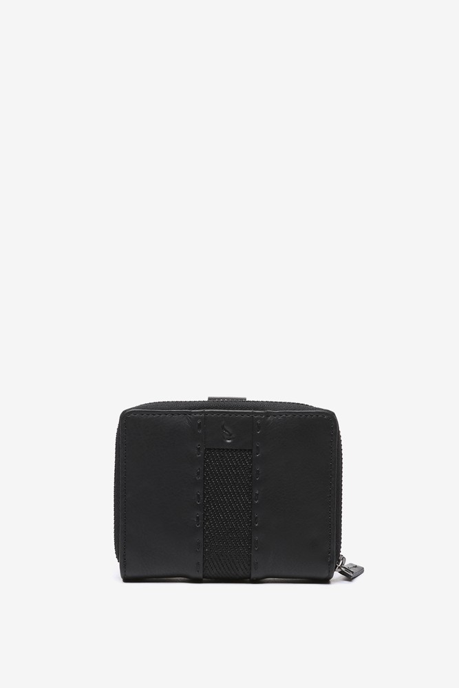 Abbacino Cartera pequeña en piel negra Outlet