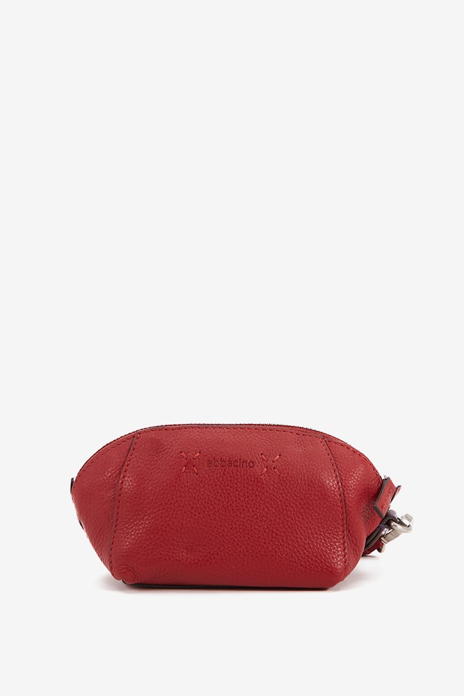 Abbacino Neceser en piel roja Ventas relámpago