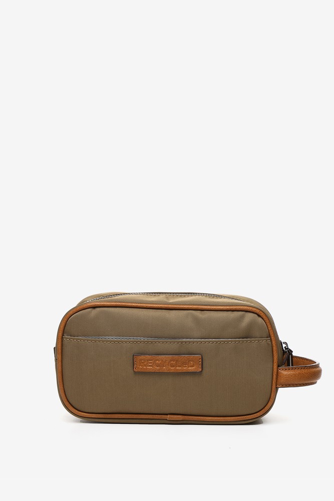 Abbacino Neceser de mujer en materiales reciclados camel Tienda