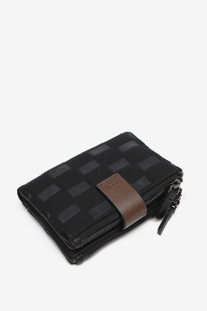 Abbacino Cartera pequeña de mujer en nylon acolchado negro Rebajas online