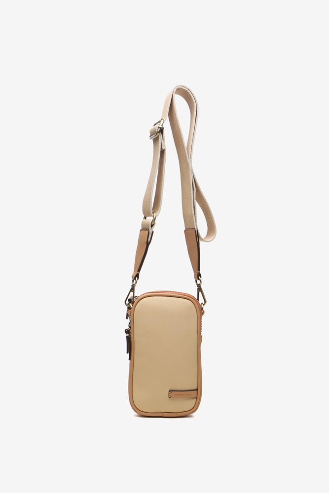Abbacino Bolso para el móvil en beige Descuentos del mes