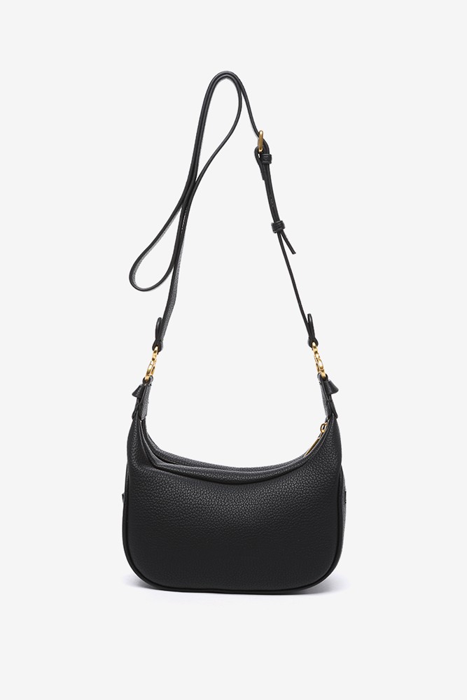 Abbacino Bandolera con borla en materiales reciclados negro Ofertas de temporada