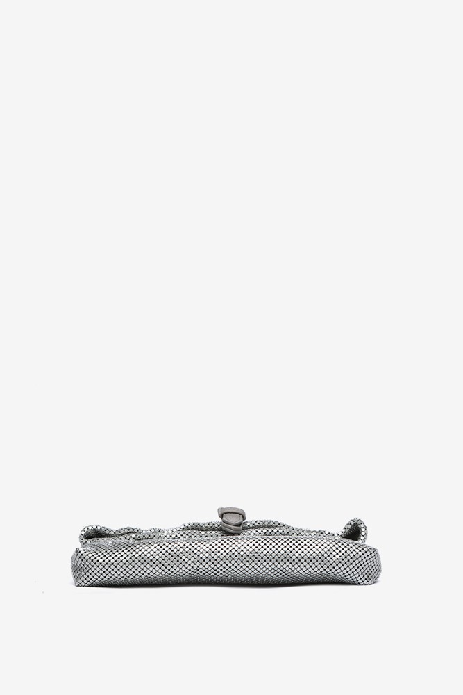 Abbacino Bolso de fiesta en malla metálica plata Precio ultrabajo