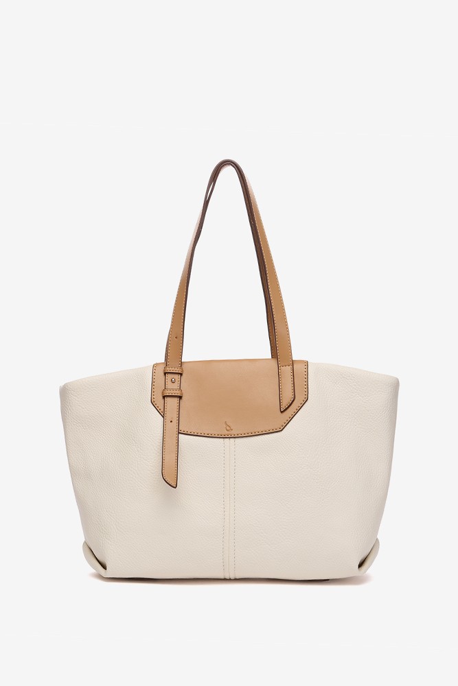 Abbacino Bolso shopper en materiales reciclados beige Outlet