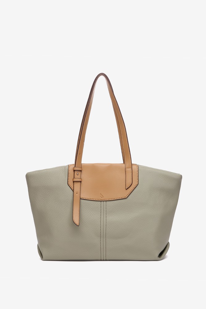 Abbacino Bolso shopper en materiales reciclados verde Rebajas
