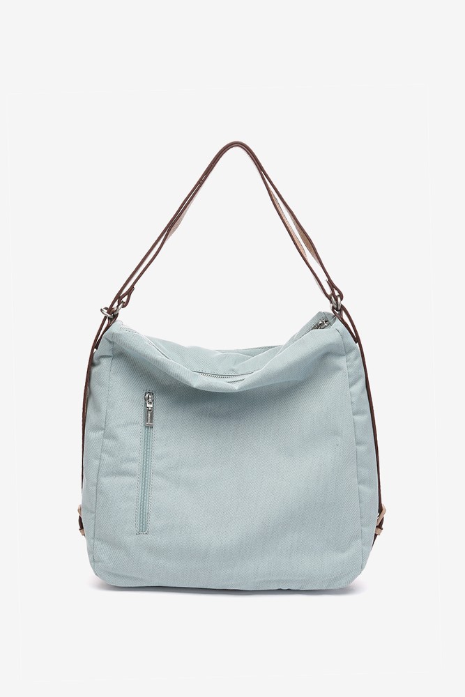 Abbacino Bolso - mochila en materiales reciclados y acolchados azul En oferta