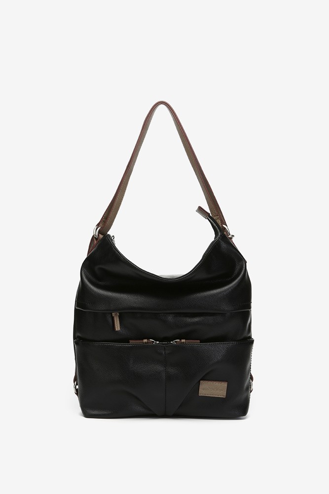 Abbacino Bolso - mochila en materiales reciclados negra Los más vendidos