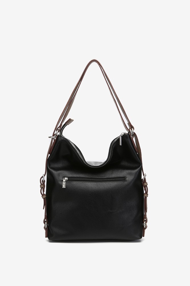 Abbacino Bolso - mochila en materiales reciclados negra Los más vendidos