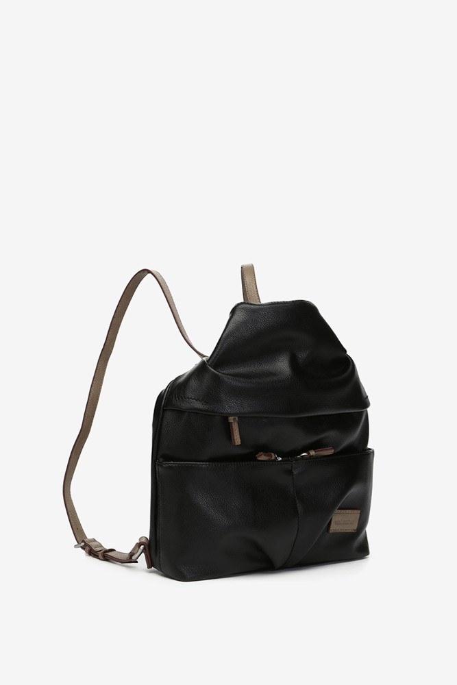 Abbacino Bolso - mochila en materiales reciclados negra Los más vendidos