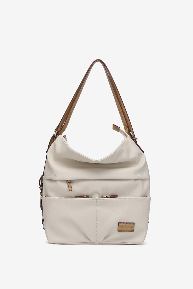 Abbacino Bolso - mochila en materiales reciclados beige Ventas relámpago