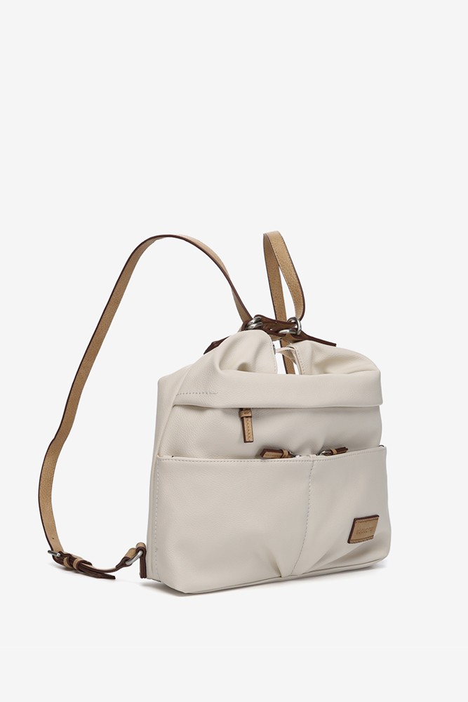 Abbacino Bolso - mochila en materiales reciclados beige Ventas relámpago