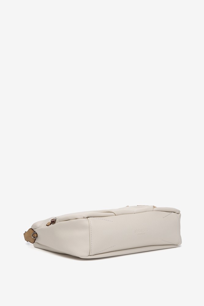 Abbacino Bandolera en materiales reciclados beige Tienda