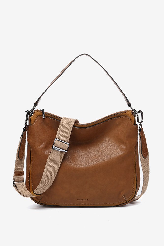 Abbacino Bolso de hombro en piel cognac Rebajas top
