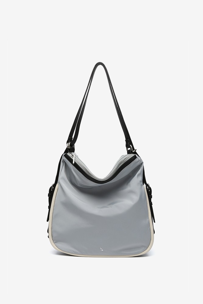Abbacino Bolso - mochila en materiales reciclados gris ÚLTIMAS EDICIONES