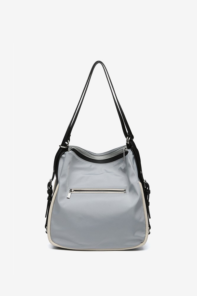 Abbacino Bolso - mochila en materiales reciclados gris ÚLTIMAS EDICIONES