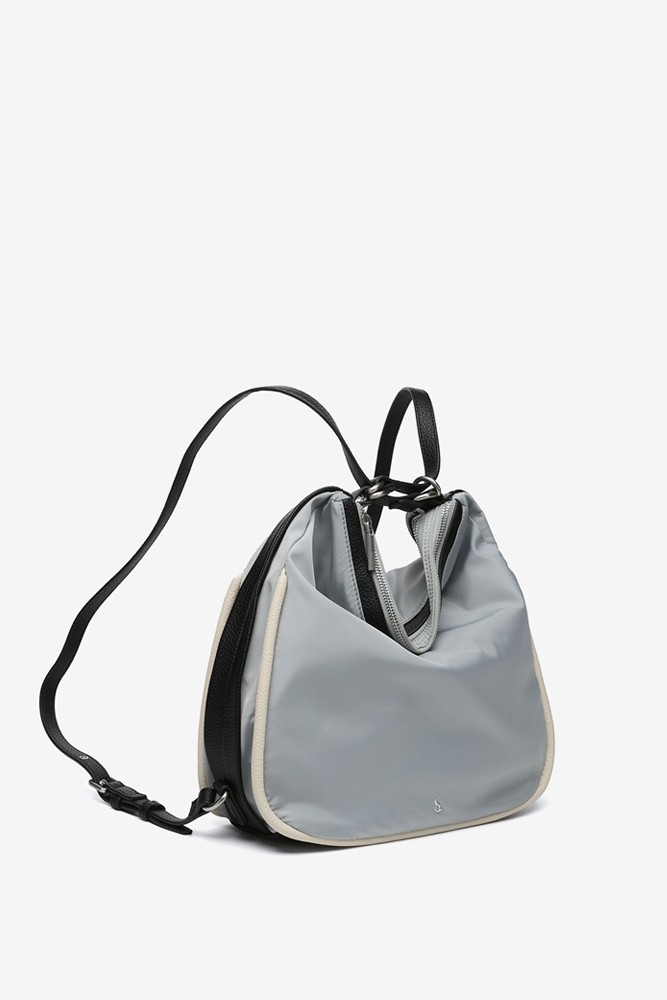 Abbacino Bolso - mochila en materiales reciclados gris ÚLTIMAS EDICIONES