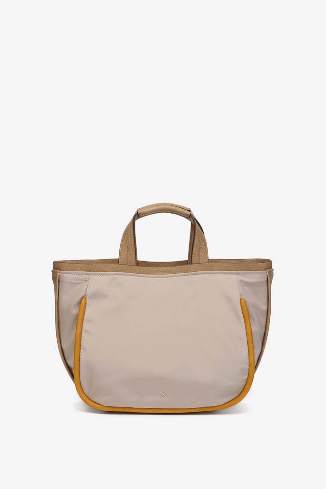 Abbacino Bolso shopper en materiales reciclados beige Precio de fábrica