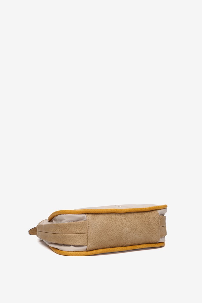 Abbacino Bandolera en materiales reciclados beige Solo hoy