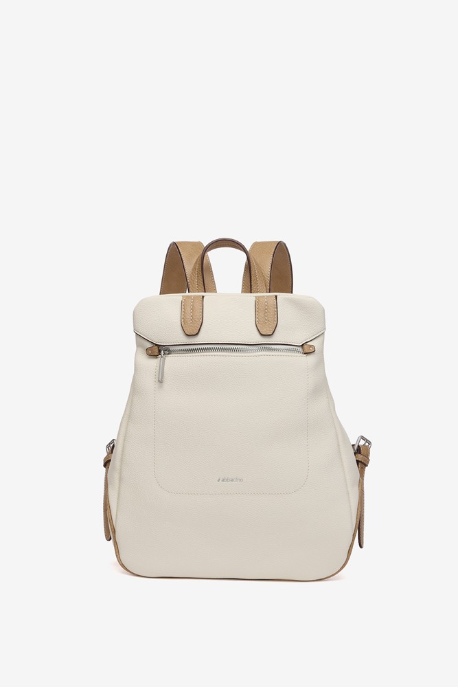 Abbacino Mochila en materiales reciclados beige Solo queda un día