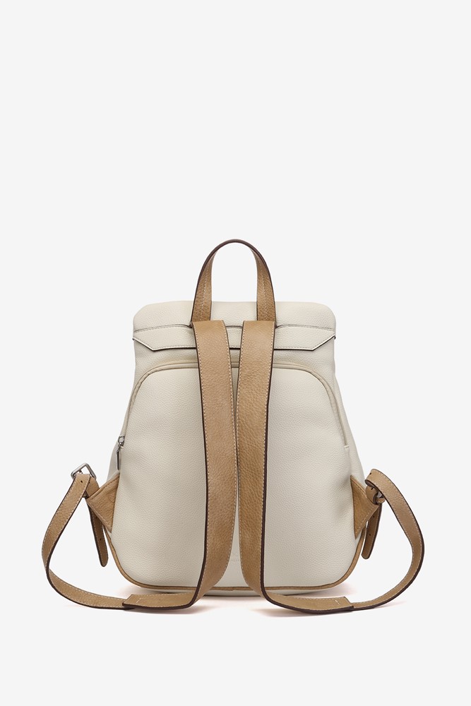 Abbacino Mochila en materiales reciclados beige Solo queda un día