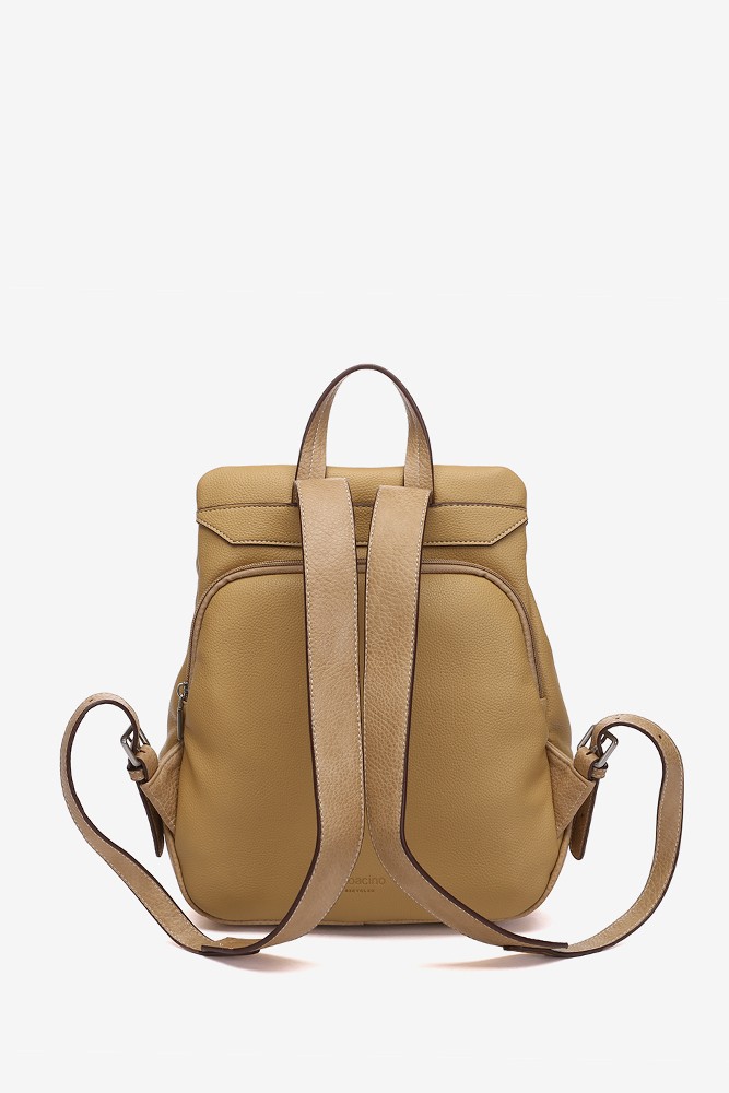 Abbacino Mochila en materiales reciclados camel Superdescuento