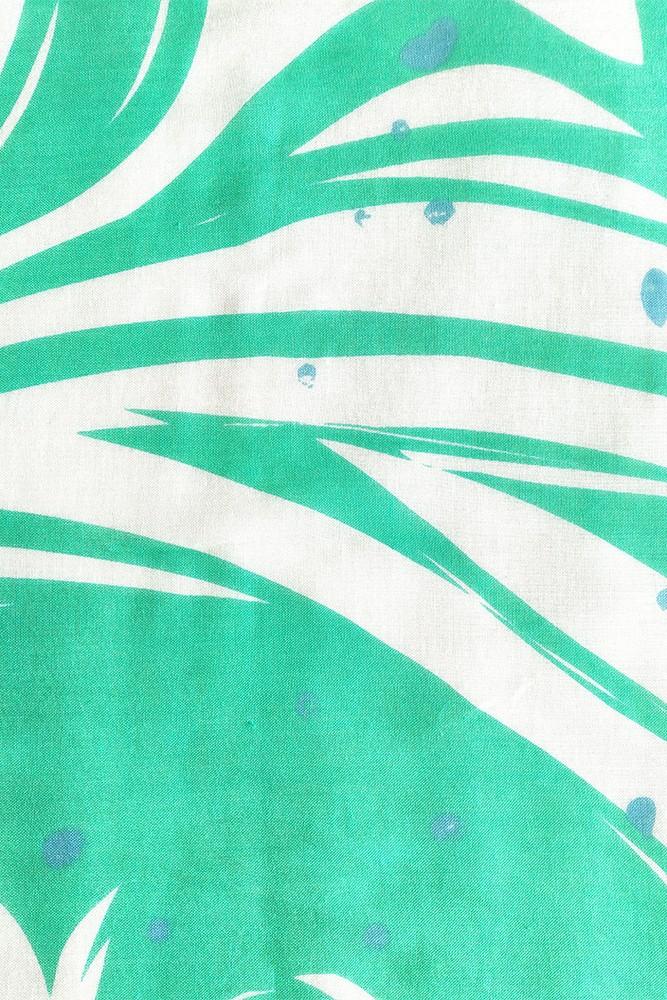 Abbacino Pañuelo de mujer de viscosa con print abstracto en turquesa Libre de impuestos