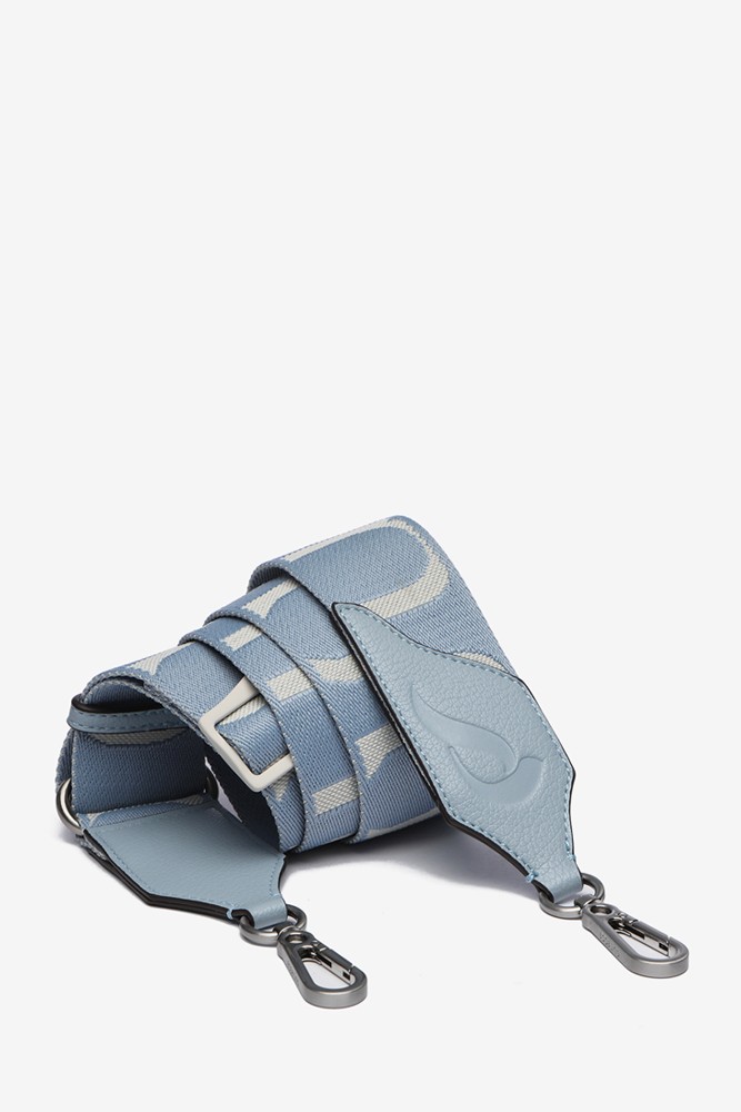 Abbacino Asa bandolera ancha de quita y pon en azul Última moda