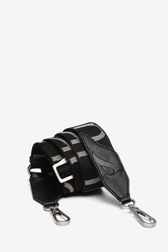 Abbacino Asa bandolera de quita y pon en negro Ofertas de temporada