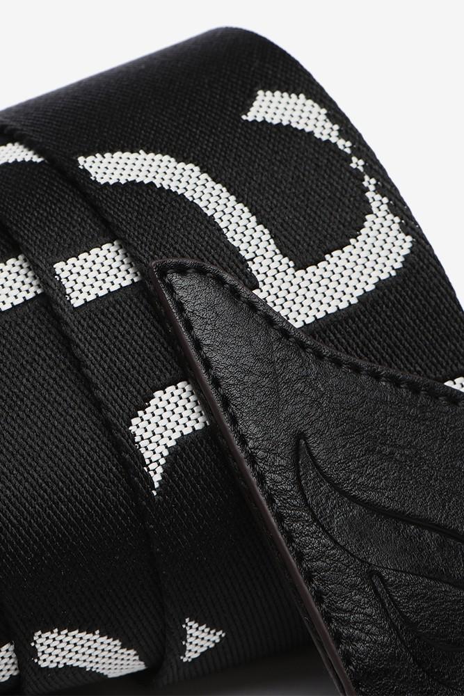 Abbacino Asa bandolera ancha de quita y pon en negro Precio ultrabajo