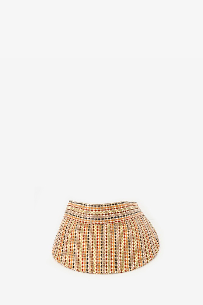 Abbacino Visera de mujer a rayas en camel Rebajas