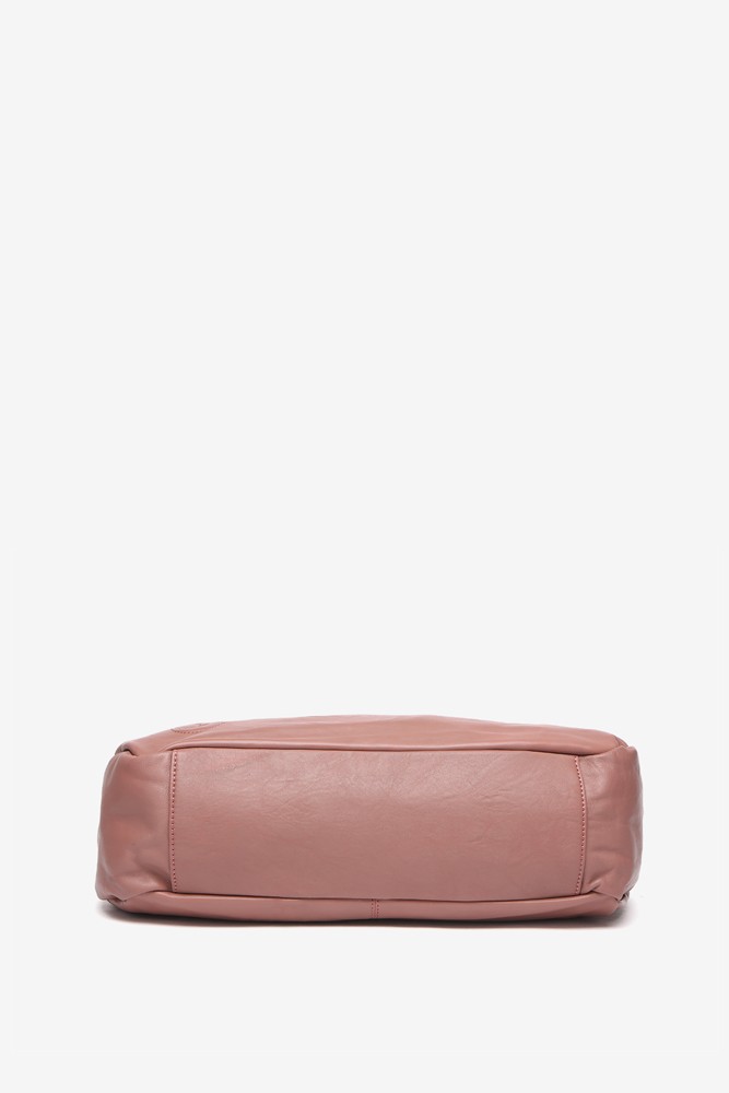 Abbacino Bolso hobo de piel en rosa Rebajas de fábrica