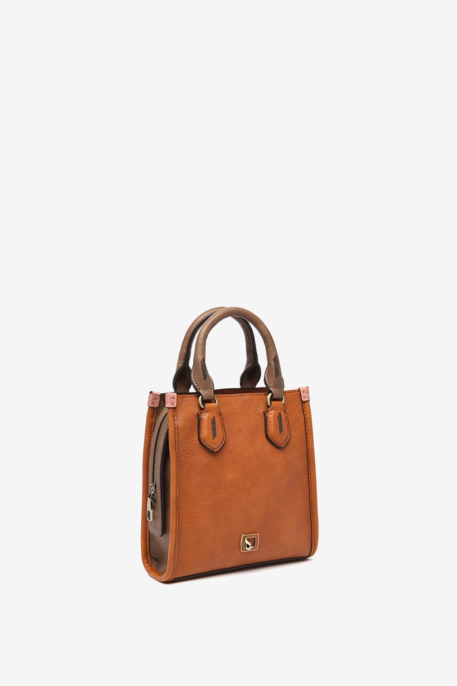 Abbacino Bolso de mano pequeño en cognac Los más vendidos